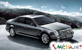 GM представил удлиненный Cadillac STS в Китае