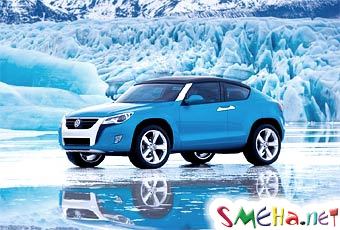 Volkswagen показал концептуальный кроссовер