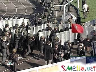 На матче "Спартак"-"Зенит" задержаны 57 человек