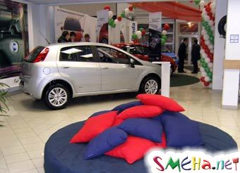 В Москве открыли автосалон Fiat с дизайном от Ikea